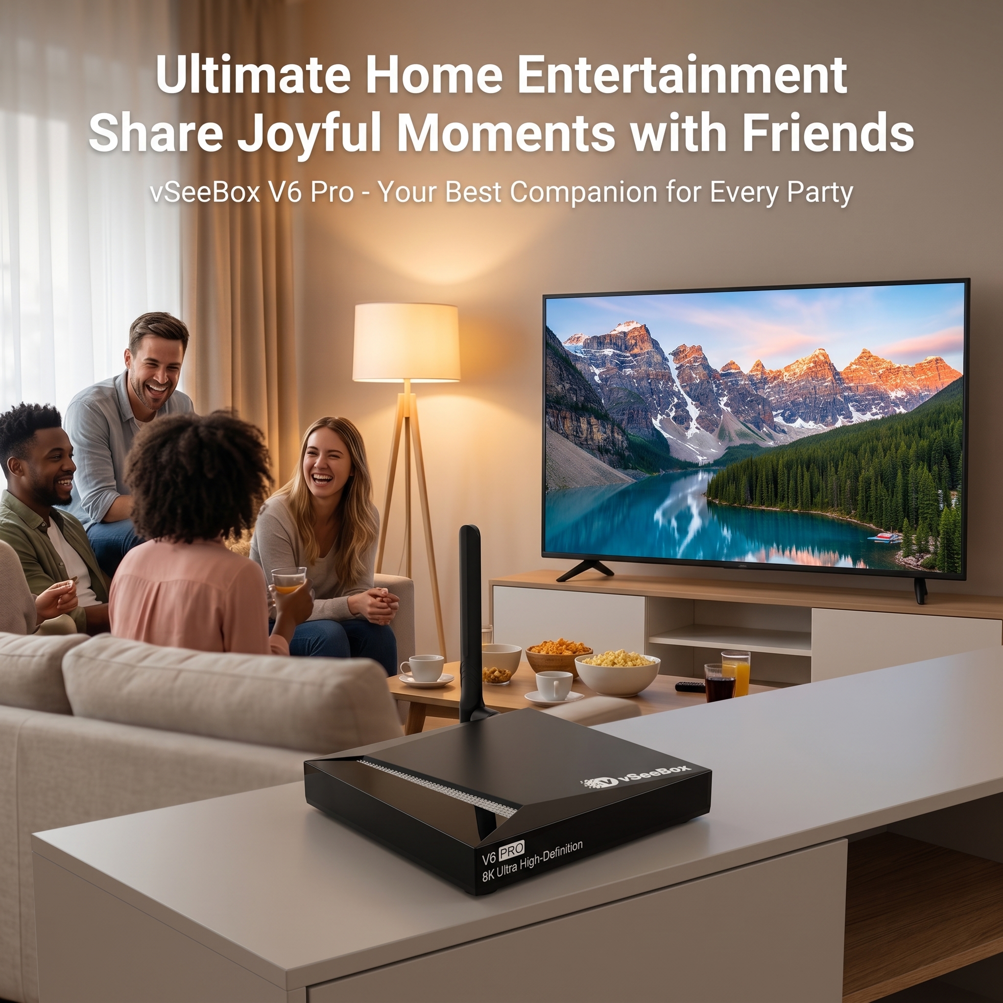 vSeeBox V6 PRO 8K Android TV Box