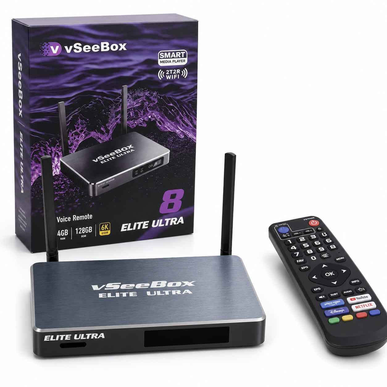 VSeeBox Elite Ultra Android TV Box