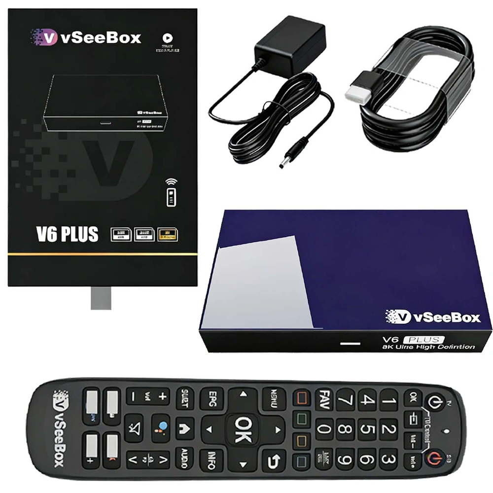 VSeeBox V6 Plus Android TV Box 1