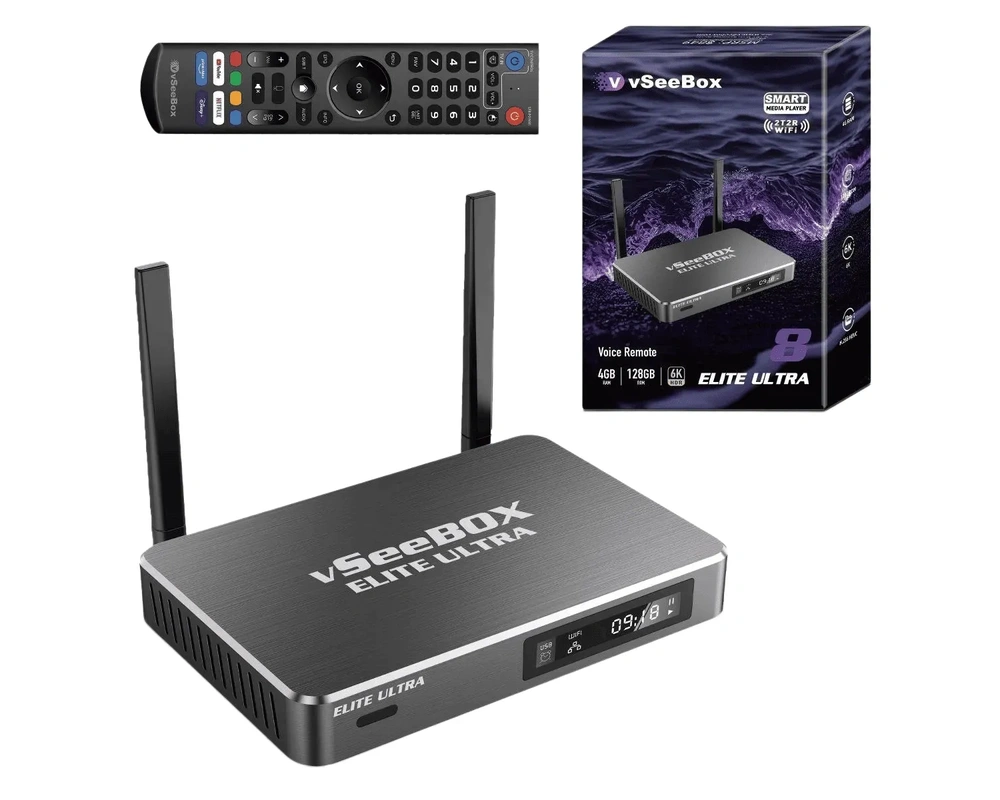 VSeeBox Elite Ultra Android TV Box-VSEEBOX