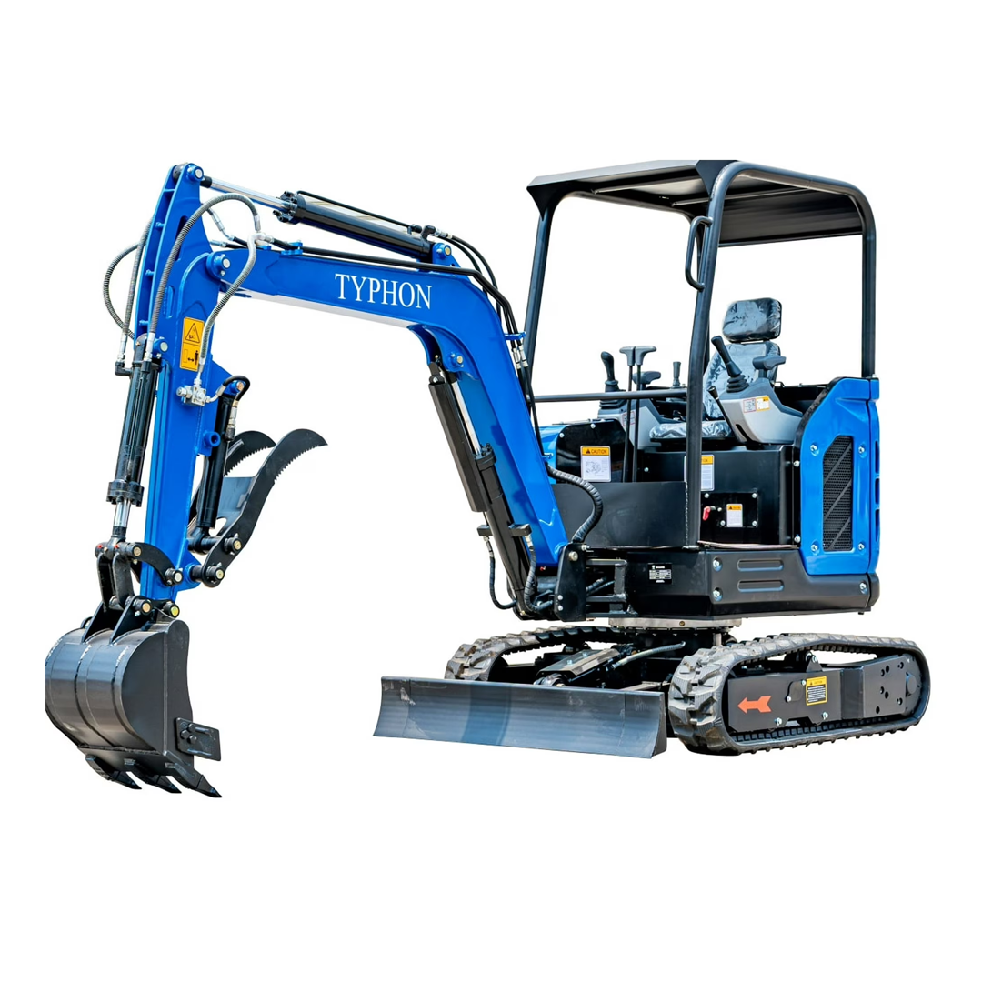 TERROR X2 STORM Mini Excavator (2.5 Ton) — Perkins 403J‑11 EPA Diesel, 2500 kg, 2752 mm Dig Depth, 18 MPa, 35 L/min