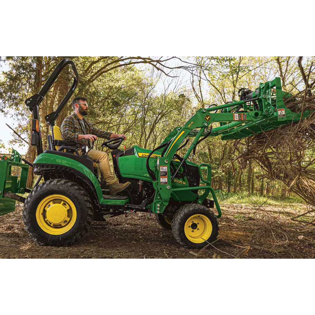 John Deere 2025R Compact Utility Tractor (2R Series) — 24.2 HP Yanmar Diesel, 2‑Range HST, Twin Touch Controls, iMatch Ready, Loader Included (120R)