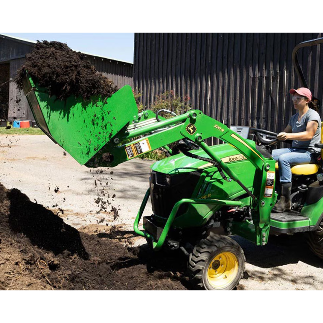 John Deere 1025R Sub‑Compact Utility Tractor (1 Series) — 23.9 HP Yanmar Diesel, 4WD HST, Cat 1 Hitch, 120R Loader Included