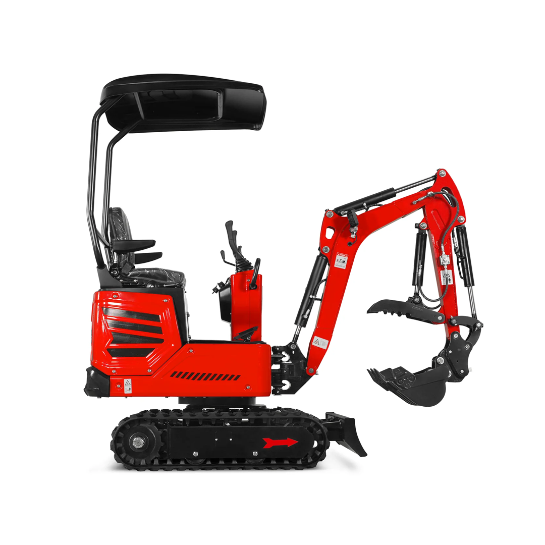 Typhon MEC10 Mini Compact Excavator — Honda GX390, 65.7 in Max Dig Depth, 2,280 lb Operating Weight