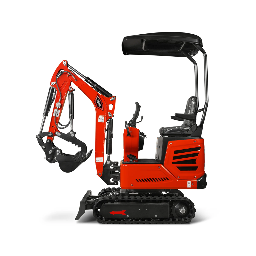 Typhon MEC10 Mini Compact Excavator — Honda GX390, 65.7 in Max Dig Depth, 2,280 lb Operating Weight