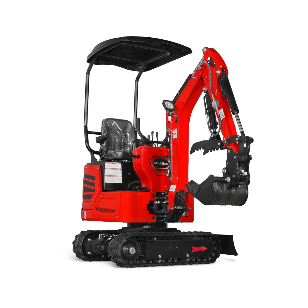 Typhon MEC10 Mini Compact Excavator — Honda GX390, 65.7 in Max Dig Depth, 2,280 lb Operating Weight