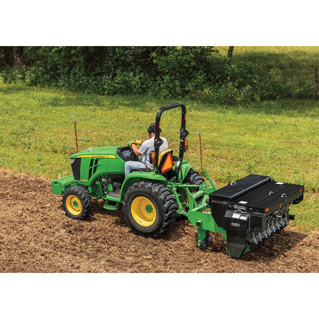 John Deere 3039R Compact Utility Tractor (3R Series) — 38.2 HP Turbo Yanmar Diesel, 3‑Range eHydro or PowrReverser, LoadMatch + SpeedMatch, ComfortGard Cab Ready