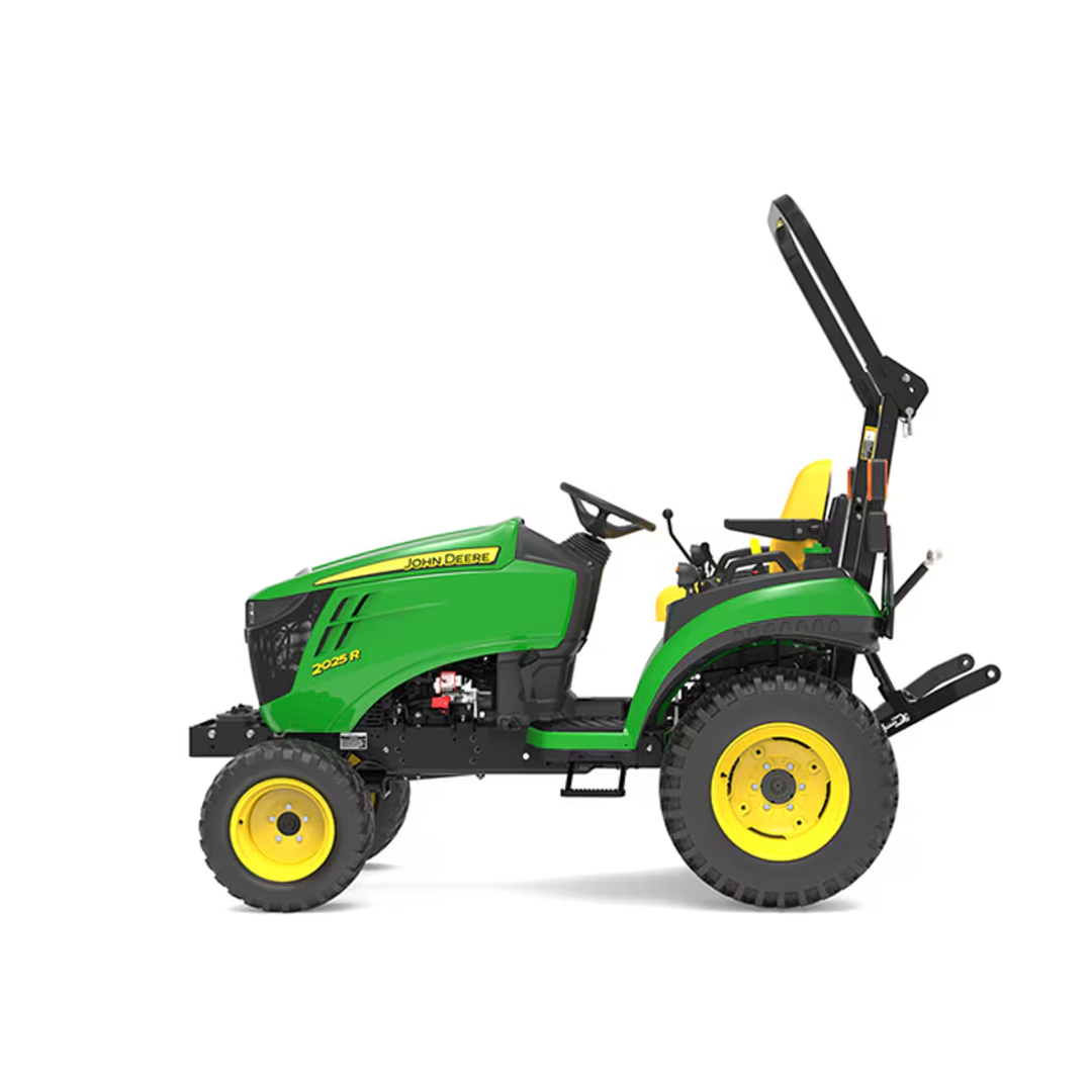 John Deere 2025R Compact Utility Tractor (2R Series) — 24.2 HP Yanmar Diesel, 2‑Range HST, Twin Touch Controls, iMatch Ready, Loader Included (120R)