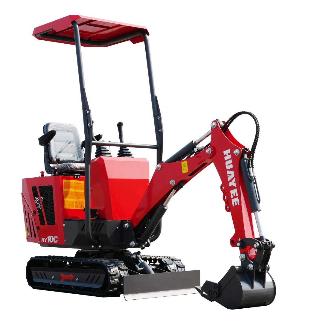 HY10C 1 Ton Mini Excavator — 13.5HP EPA RATO R420V, Ultra‑Compact 29 in Width