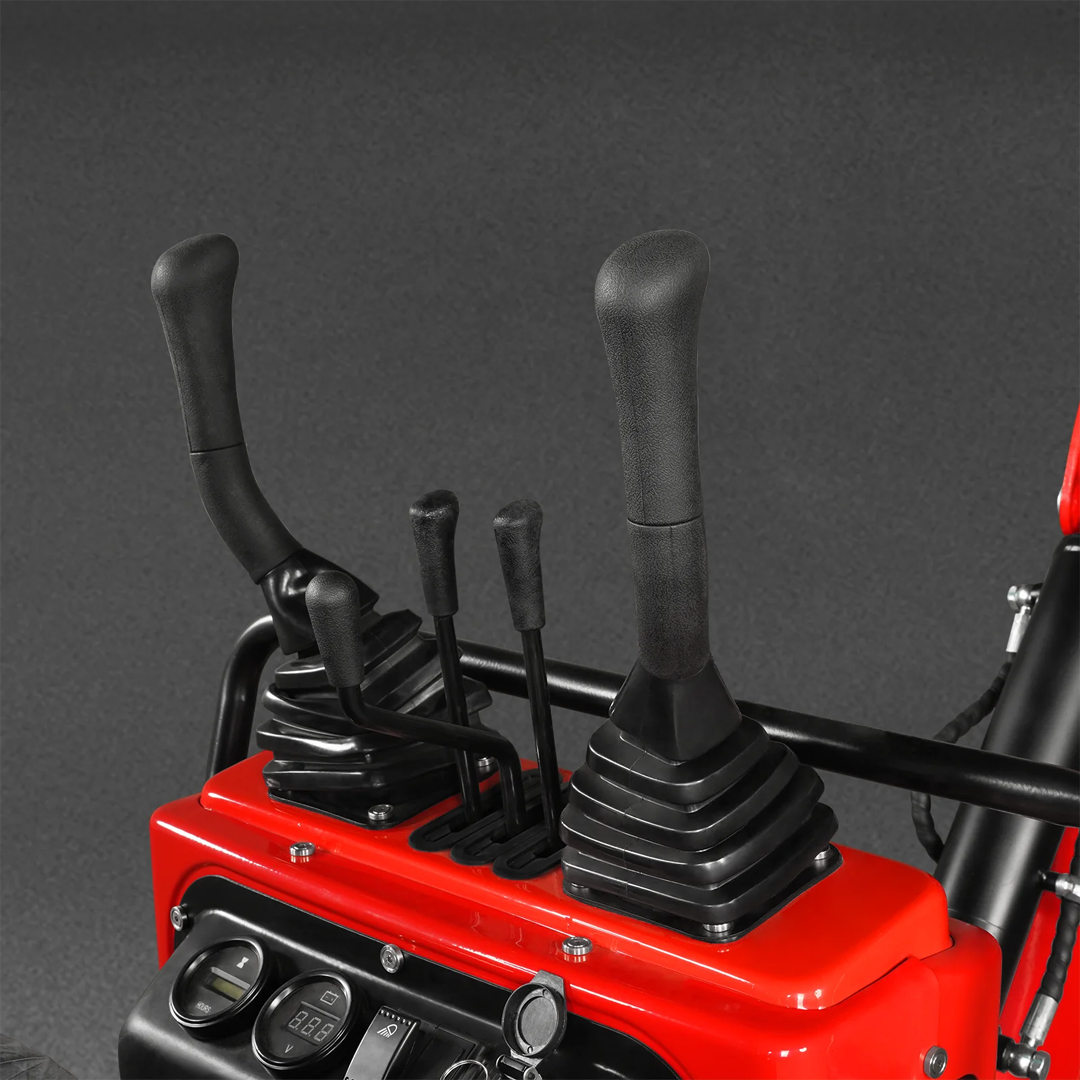 Typhon MEC10 Mini Compact Excavator — Honda GX390, 65.7 in Max Dig Depth, 2,280 lb Operating Weight