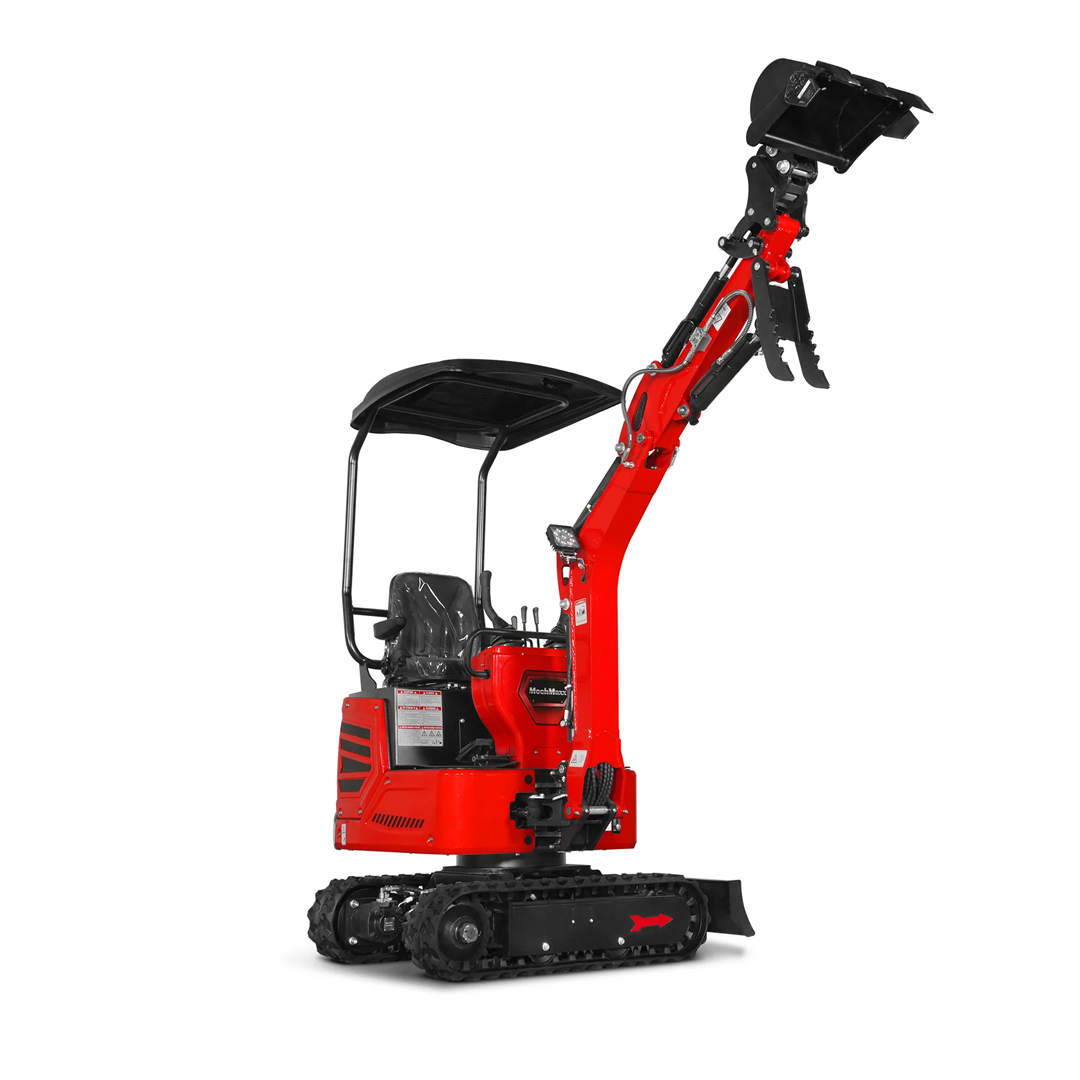Typhon MEC10 Mini Compact Excavator — Honda GX390, 65.7 in Max Dig Depth, 2,280 lb Operating Weight