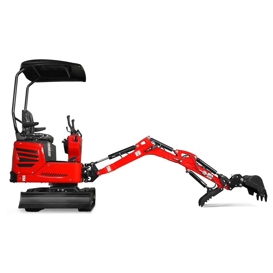 Typhon MEC10 Mini Compact Excavator — Honda GX390, 65.7 in Max Dig Depth, 2,280 lb Operating Weight
