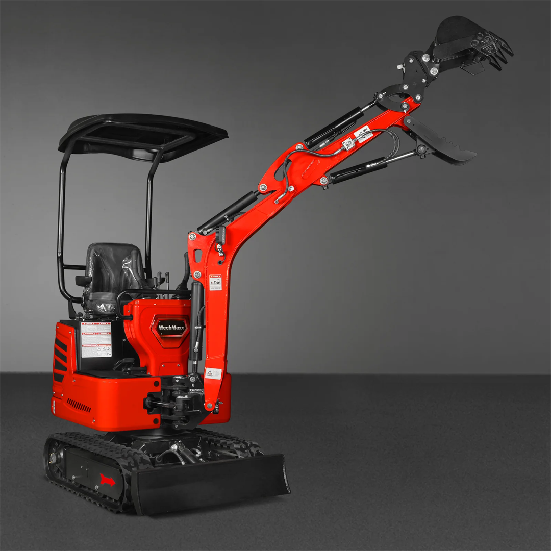 Typhon MEC10 Mini Compact Excavator — Honda GX390, 65.7 in Max Dig Depth, 2,280 lb Operating Weight