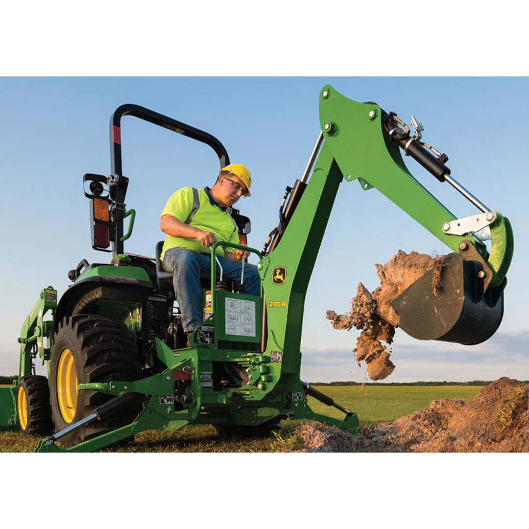 John Deere 2038R Compact Utility Tractor (2R Series) — 36.7 HP Turbo Yanmar Diesel, 2‑Range HST, Twin Touch Controls + Electronic Cruise, CommandCut Deck Lift, iMatch Ready