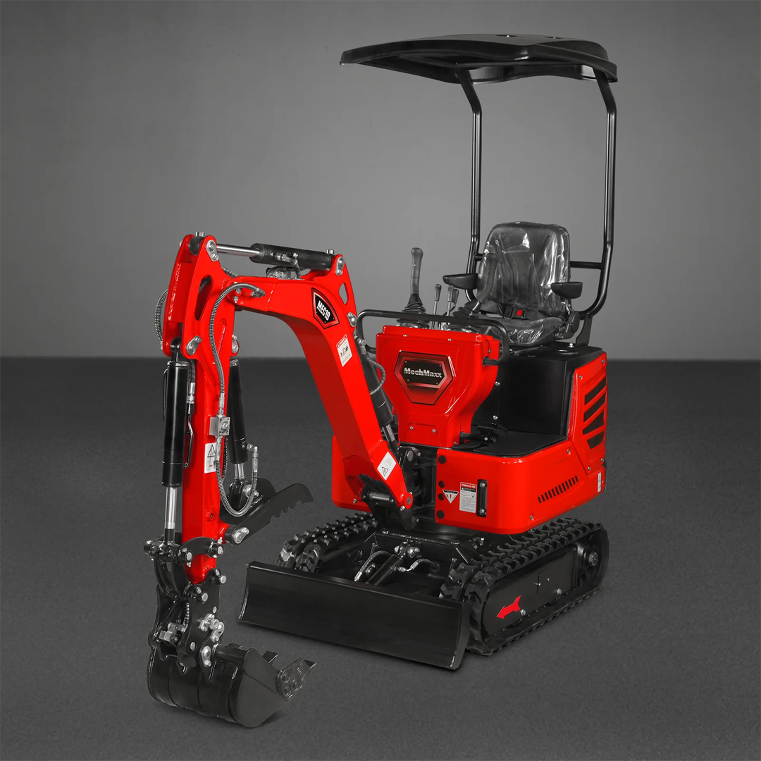 Typhon MEC10 Mini Compact Excavator — Honda GX390, 65.7 in Max Dig Depth, 2,280 lb Operating Weight