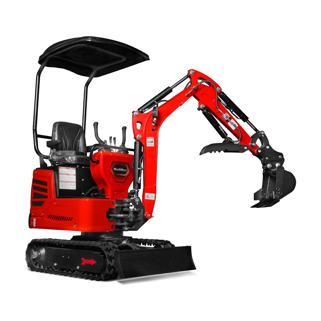Typhon MEC10 Mini Compact Excavator — Honda GX390, 65.7 in Max Dig Depth, 2,280 lb Operating Weight