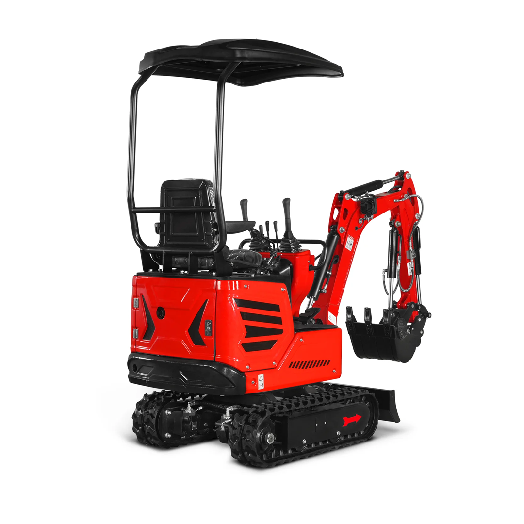 Typhon MEC10 Mini Compact Excavator — Honda GX390, 65.7 in Max Dig Depth, 2,280 lb Operating Weight