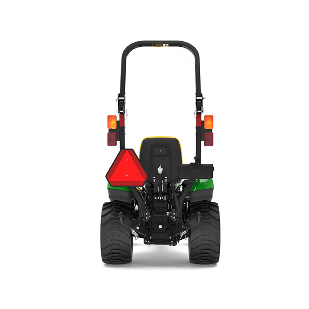 John Deere 1023E Sub‑Compact Utility Tractor (1 Series) — 21.5 HP Yanmar Diesel, 4WD Hydrostatic 2‑Range, Limited Cat 1 Hitch (758 lb Lift)