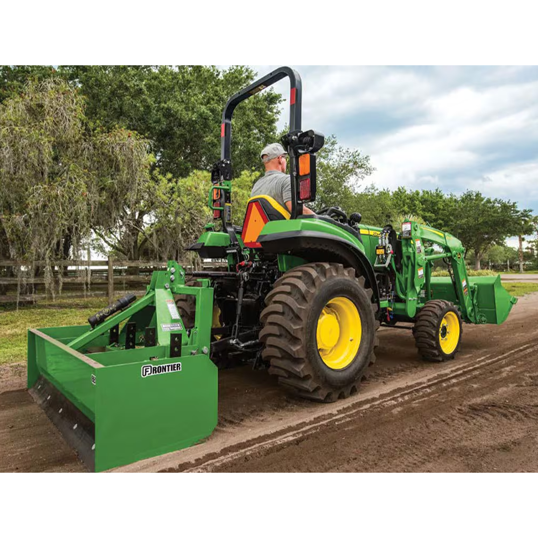 John Deere 2038R Compact Utility Tractor (2R Series) — 36.7 HP Turbo Yanmar Diesel, 2‑Range HST, Twin Touch Controls + Electronic Cruise, CommandCut Deck Lift, iMatch Ready