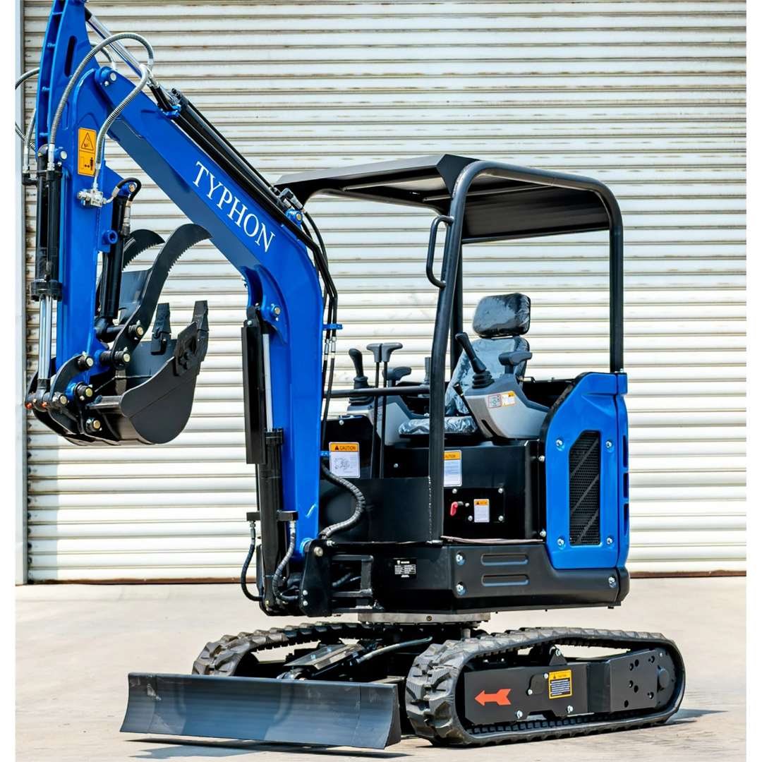TERROR X2 STORM Mini Excavator (2.5 Ton) — Perkins 403J‑11 EPA Diesel, 2500 kg, 2752 mm Dig Depth, 18 MPa, 35 L/min