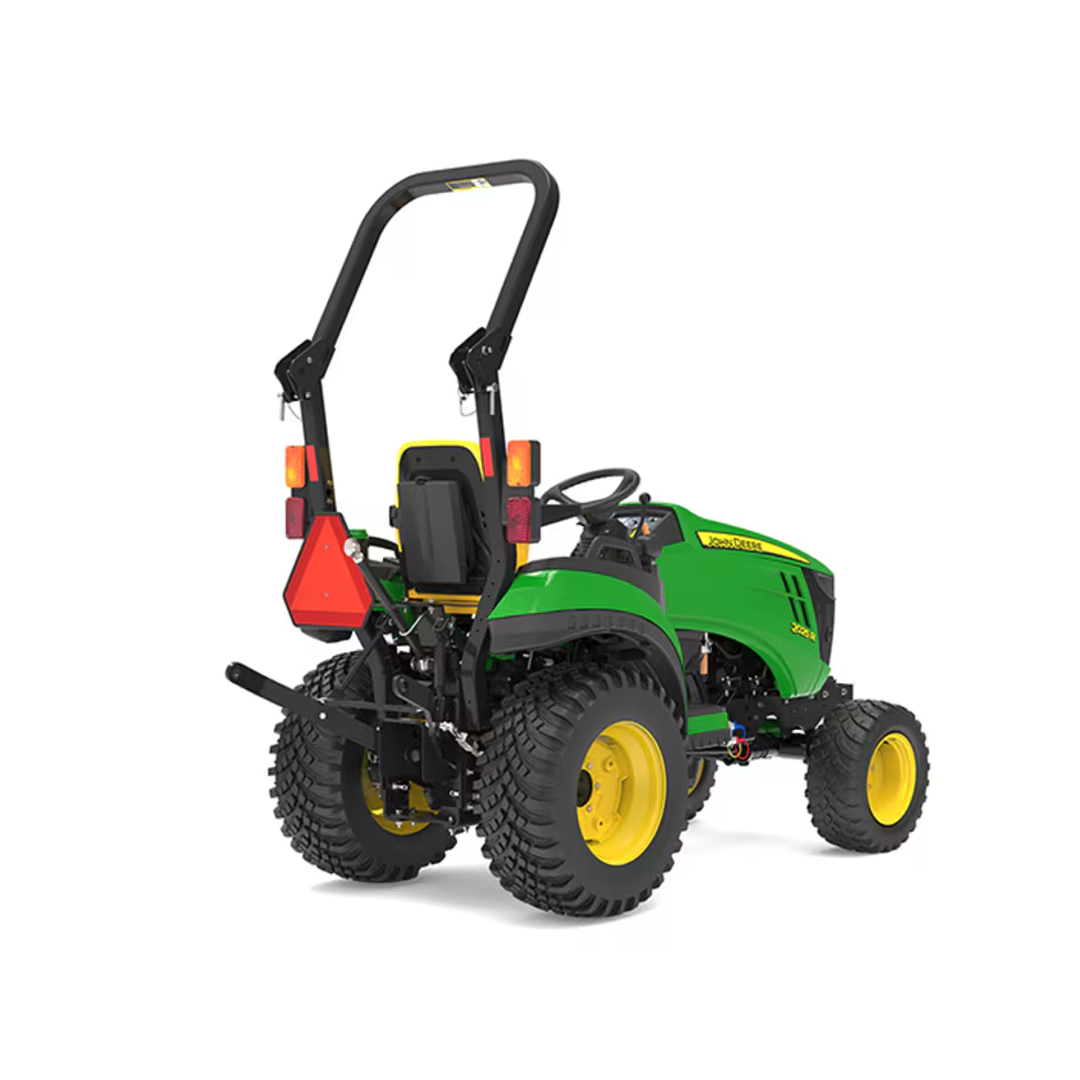 John Deere 2025R Compact Utility Tractor (2R Series) — 24.2 HP Yanmar Diesel, 2‑Range HST, Twin Touch Controls, iMatch Ready, Loader Included (120R)