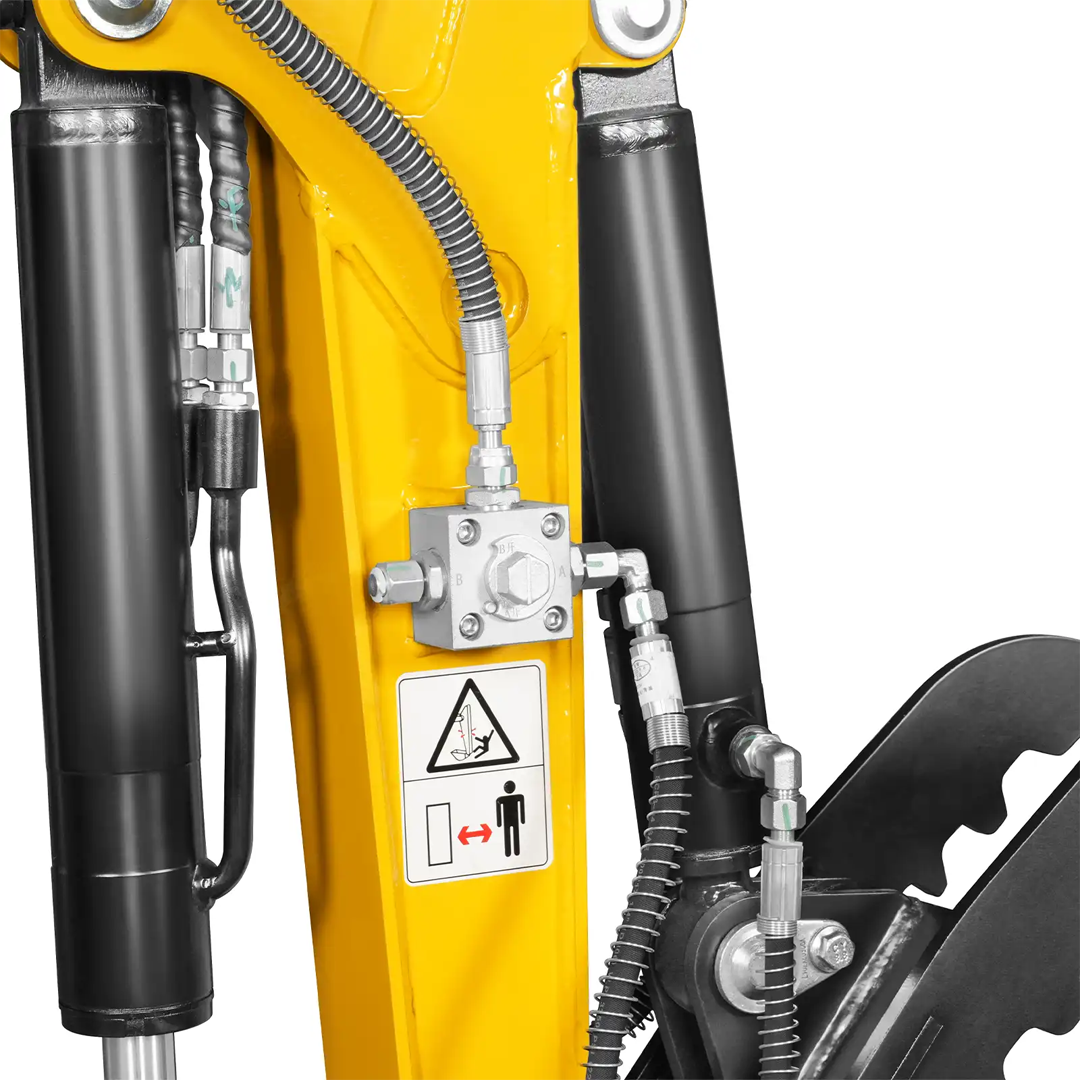 MEC12 Mini Compact Excavator — Kubota D722, 65.7 in Max Dig Depth, 2,700 lb Operating Weight