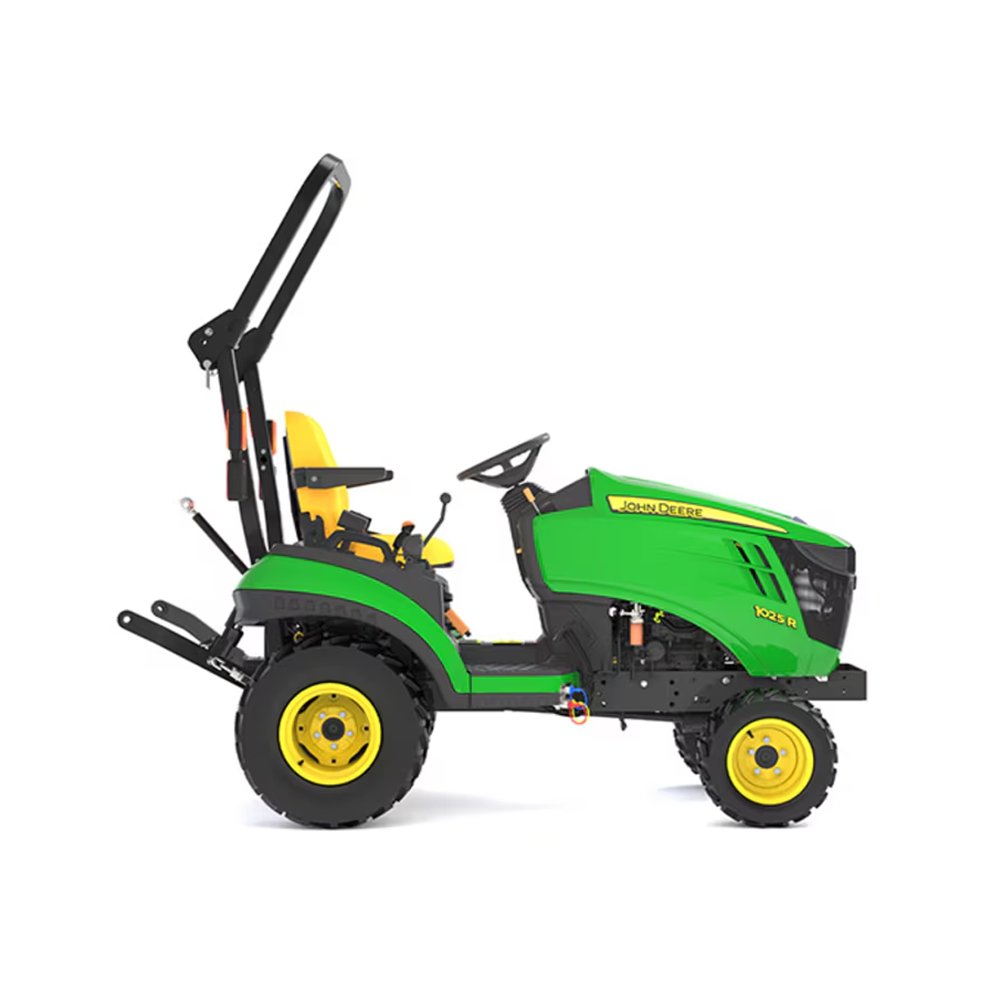 John Deere 1025R Sub‑Compact Utility Tractor (1 Series) — 23.9 HP Yanmar Diesel, 4WD HST, Cat 1 Hitch, 120R Loader Included