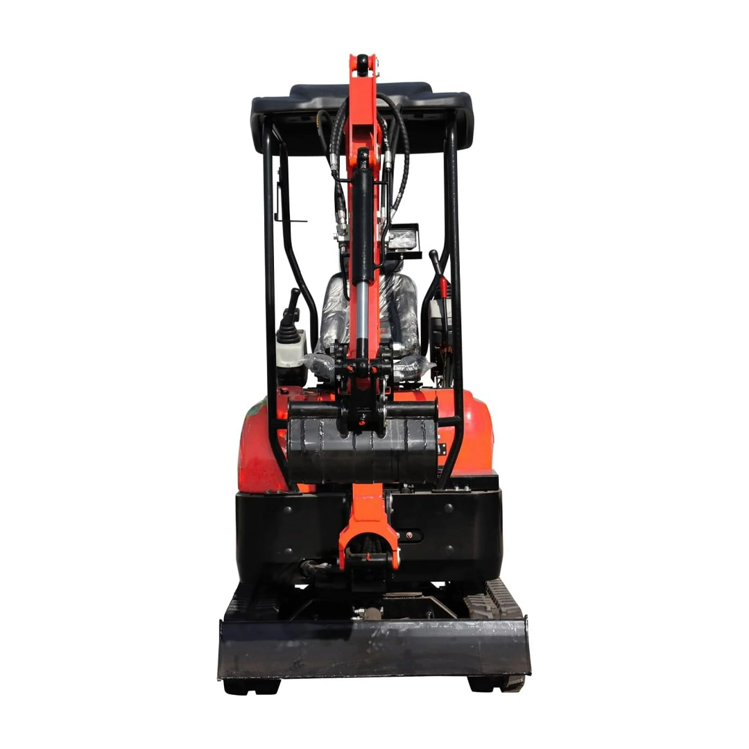TYPHON TERROR XX Mini Excavator (4,000 lb) — Kubota D902 Diesel, 11.8 kW @ 2300 RPM, 2160 mm Dig Depth, Rubber Track