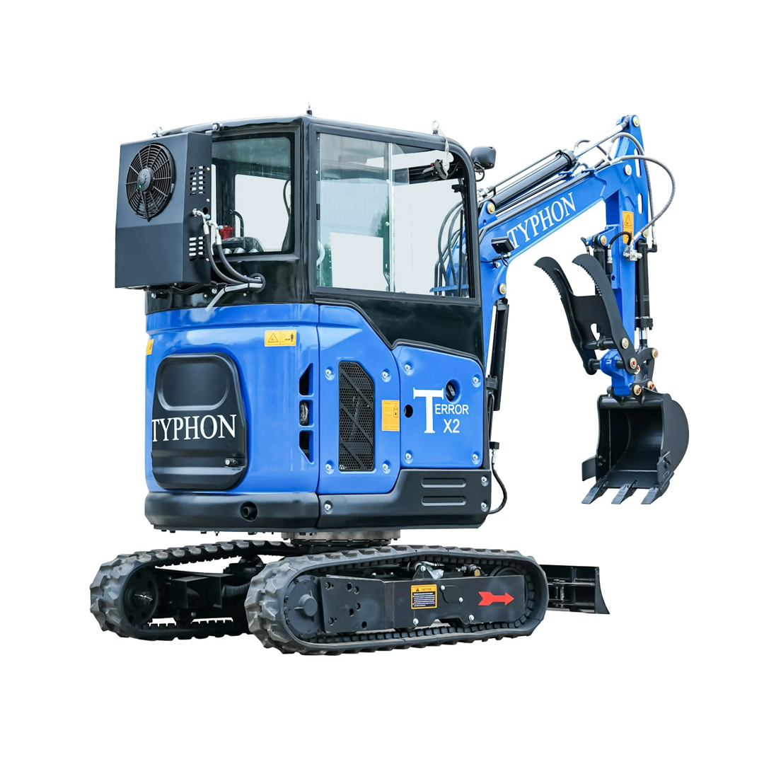 TERROR X2 STORM Mini Excavator (2.7 Ton) — Kubota V1505, 6000 lb, 2752 mm Dig Depth, 18 MPa, 35 L/min