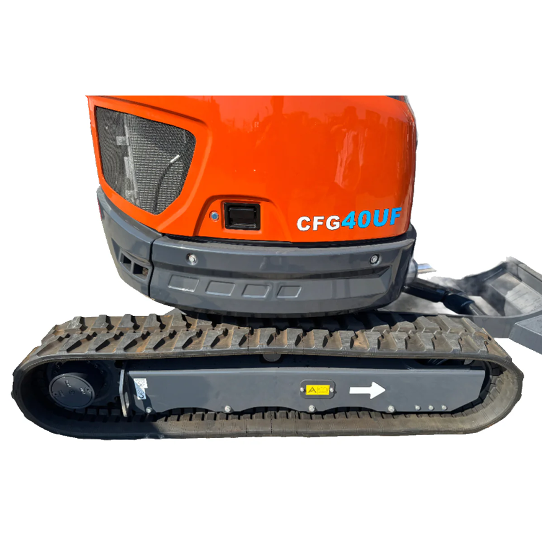 AGT CFG‑40UF Mini Excavator (4 Ton) — Kubota D1703‑E4B Diesel, Enclosed Cab w/ A/C, Side Swing Boom, 3320 mm Dig Depth