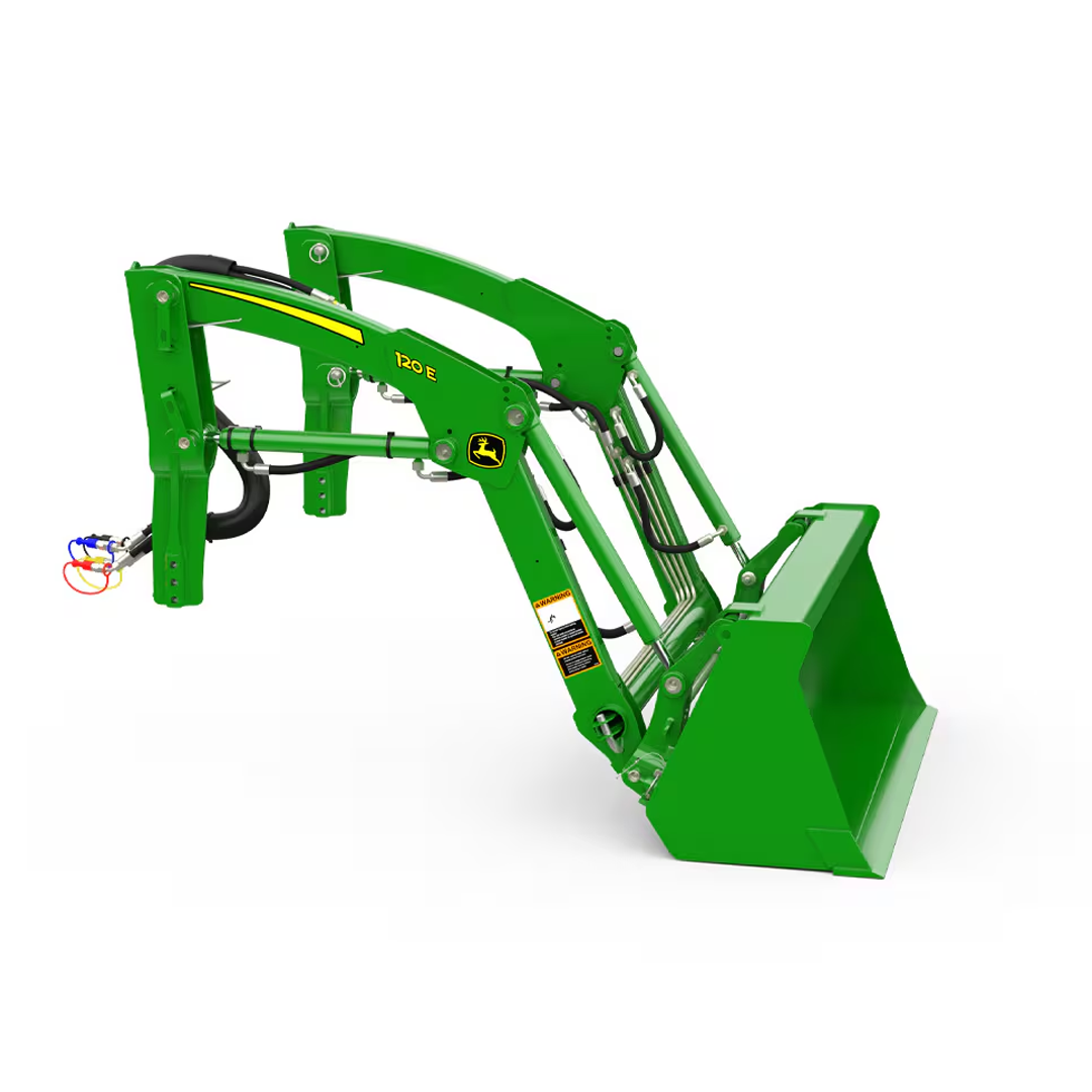 John Deere 120E Front End Loader for 1 Series Tractors – Quik-Change Ready