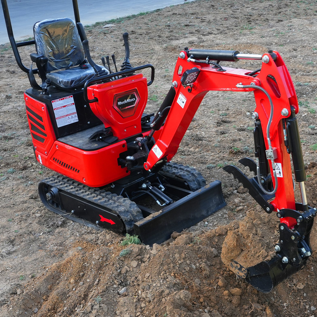 Typhon MEC10 Mini Compact Excavator — Honda GX390, 65.7 in Max Dig Depth, 2,280 lb Operating Weight
