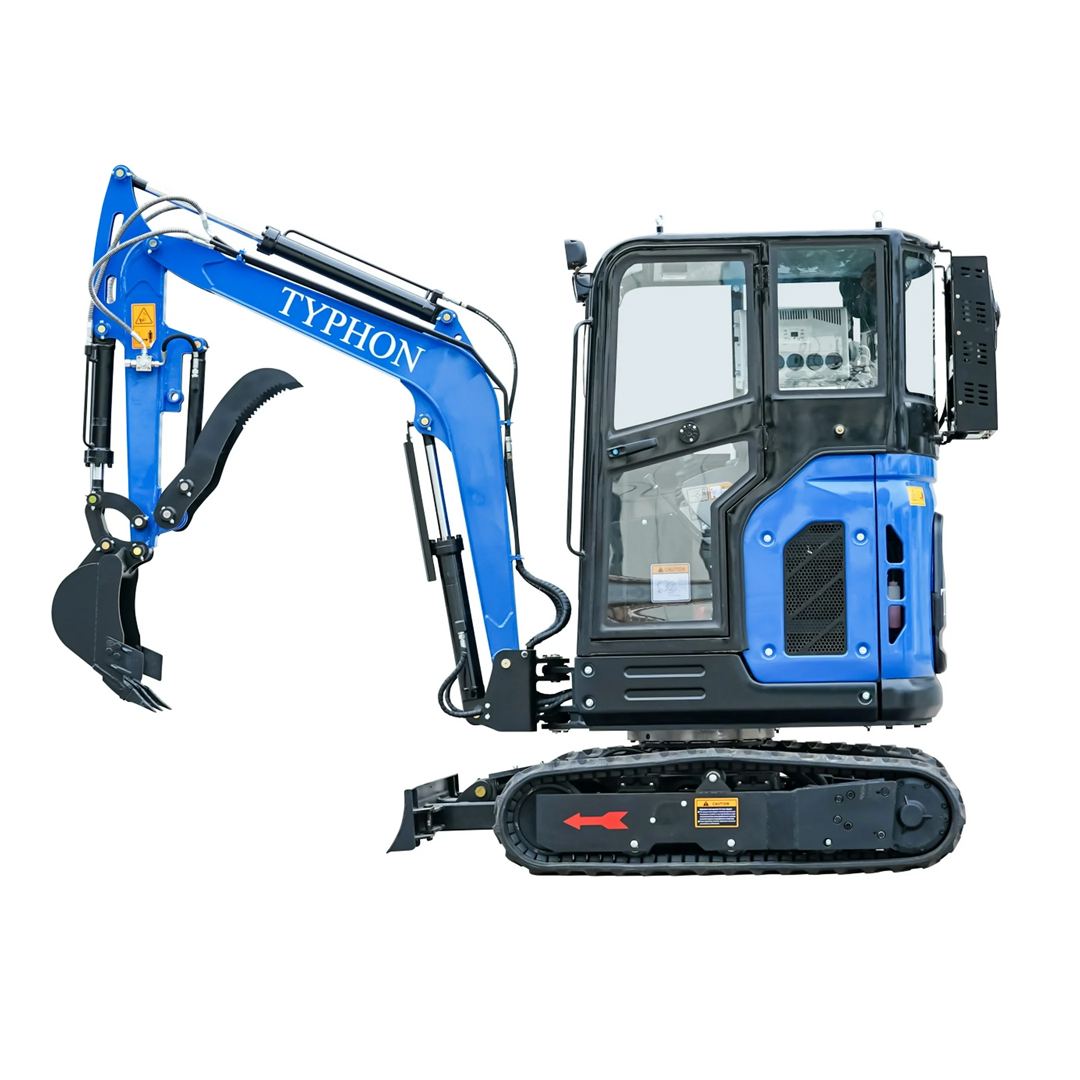TERROR X2 STORM Mini Excavator (2.7 Ton) — Kubota V1505, 6000 lb, 2752 mm Dig Depth, 18 MPa, 35 L/min