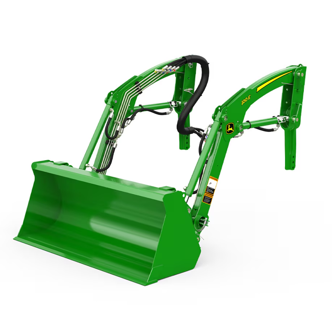 John Deere 120E Front End Loader for 1 Series Tractors – Quik-Change Ready