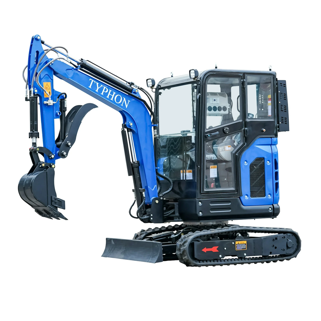 TERROR X2 STORM Mini Excavator (2.7 Ton) — Kubota V1505, 6000 lb, 2752 mm Dig Depth, 18 MPa, 35 L/min
