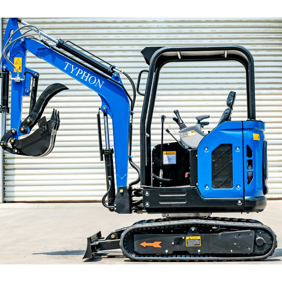 TERROR X2 STORM Mini Excavator (2.5 Ton) — Perkins 403J‑11 EPA Diesel, 2500 kg, 2752 mm Dig Depth, 18 MPa, 35 L/min