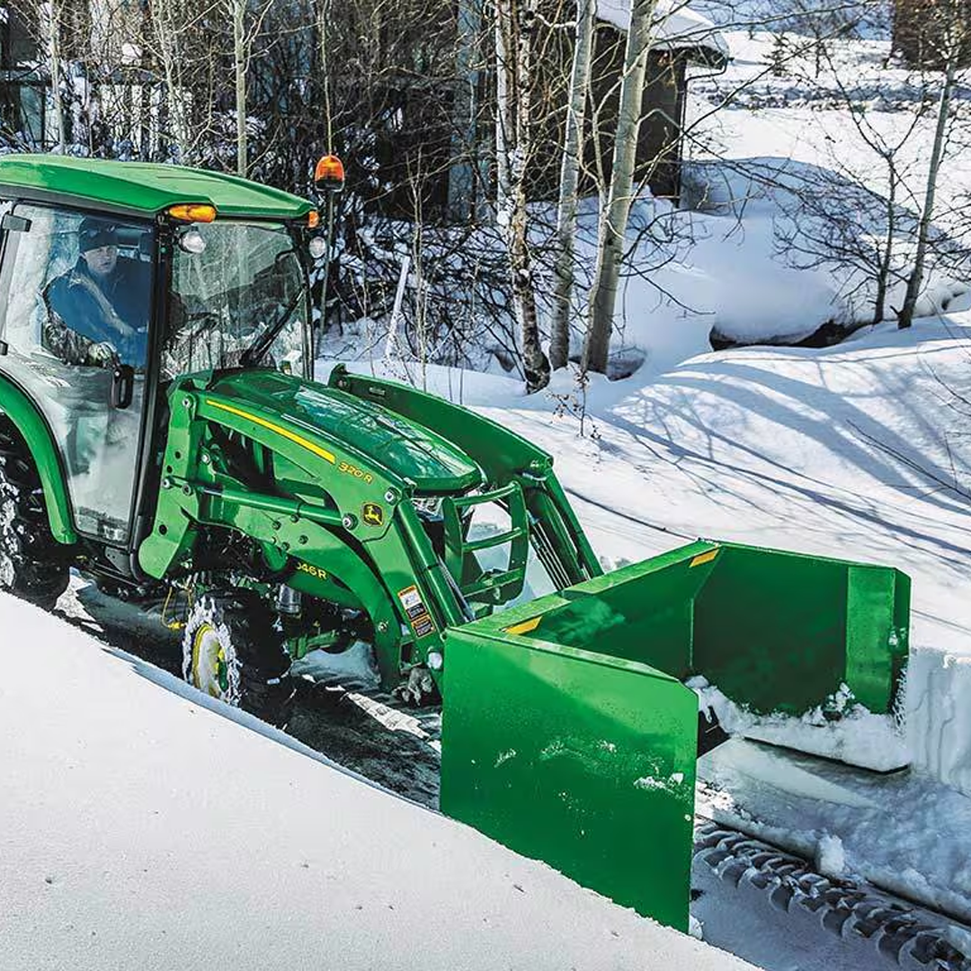 John Deere 320R Front End Loader for 3R Series Tractors – Quik-Park™ & Quik-Change Equipped