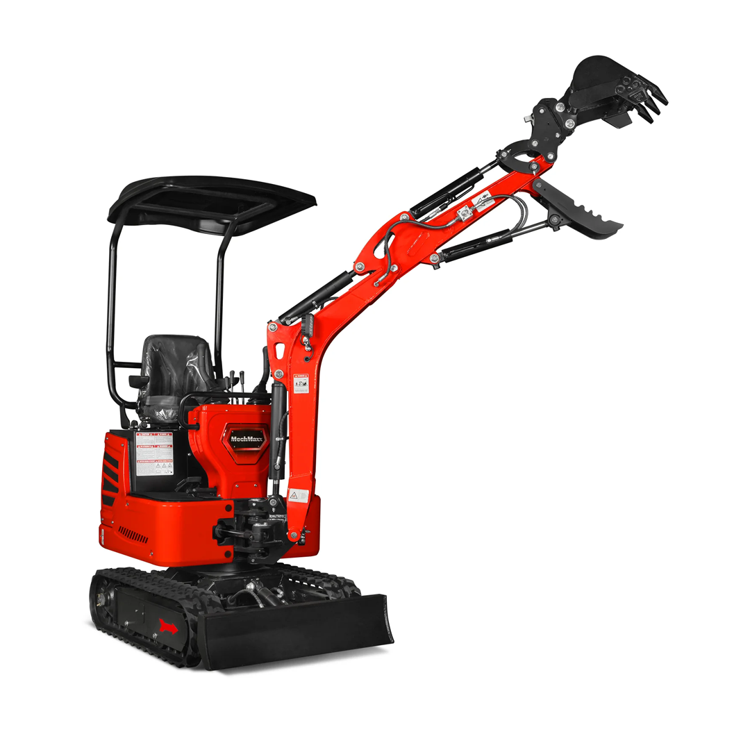 Typhon MEC10 Mini Compact Excavator — Honda GX390, 65.7 in Max Dig Depth, 2,280 lb Operating Weight