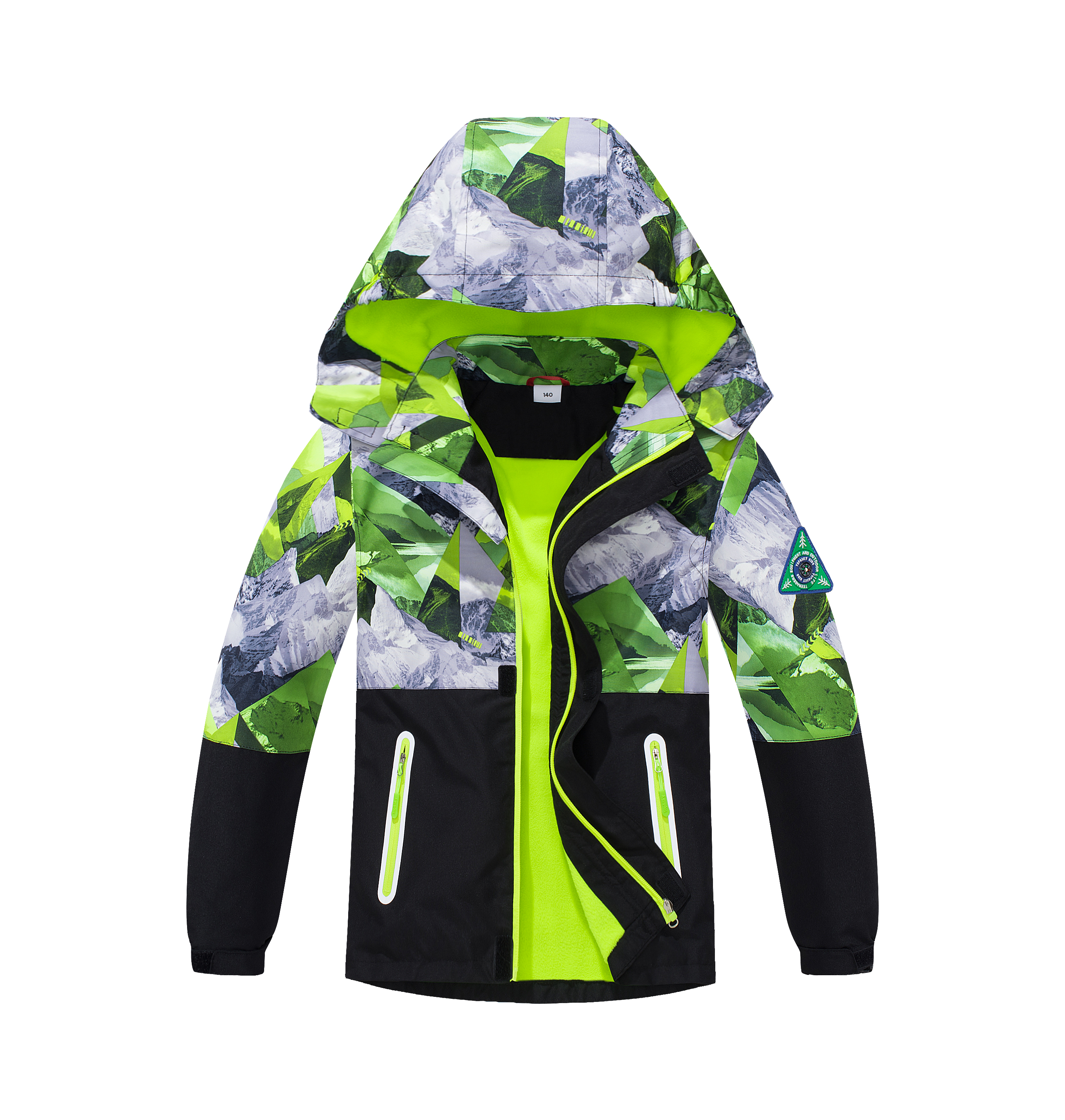 MGEOY Boys Rain Jackets Lightweight Waterproof Hooded Raincoats Windbreakers for Kids