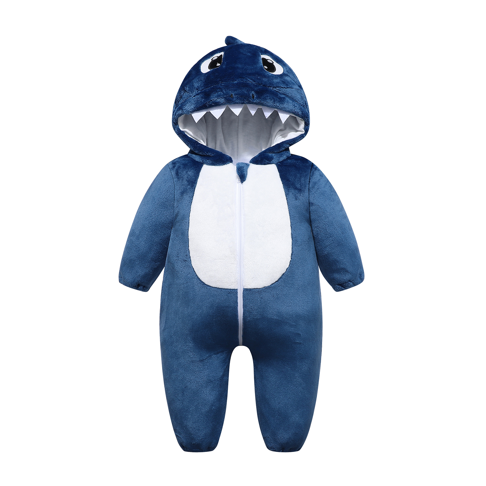 Baby White Cow Green Dinosaur Blue Shark Costumes Toddler Outfit Infants Romper