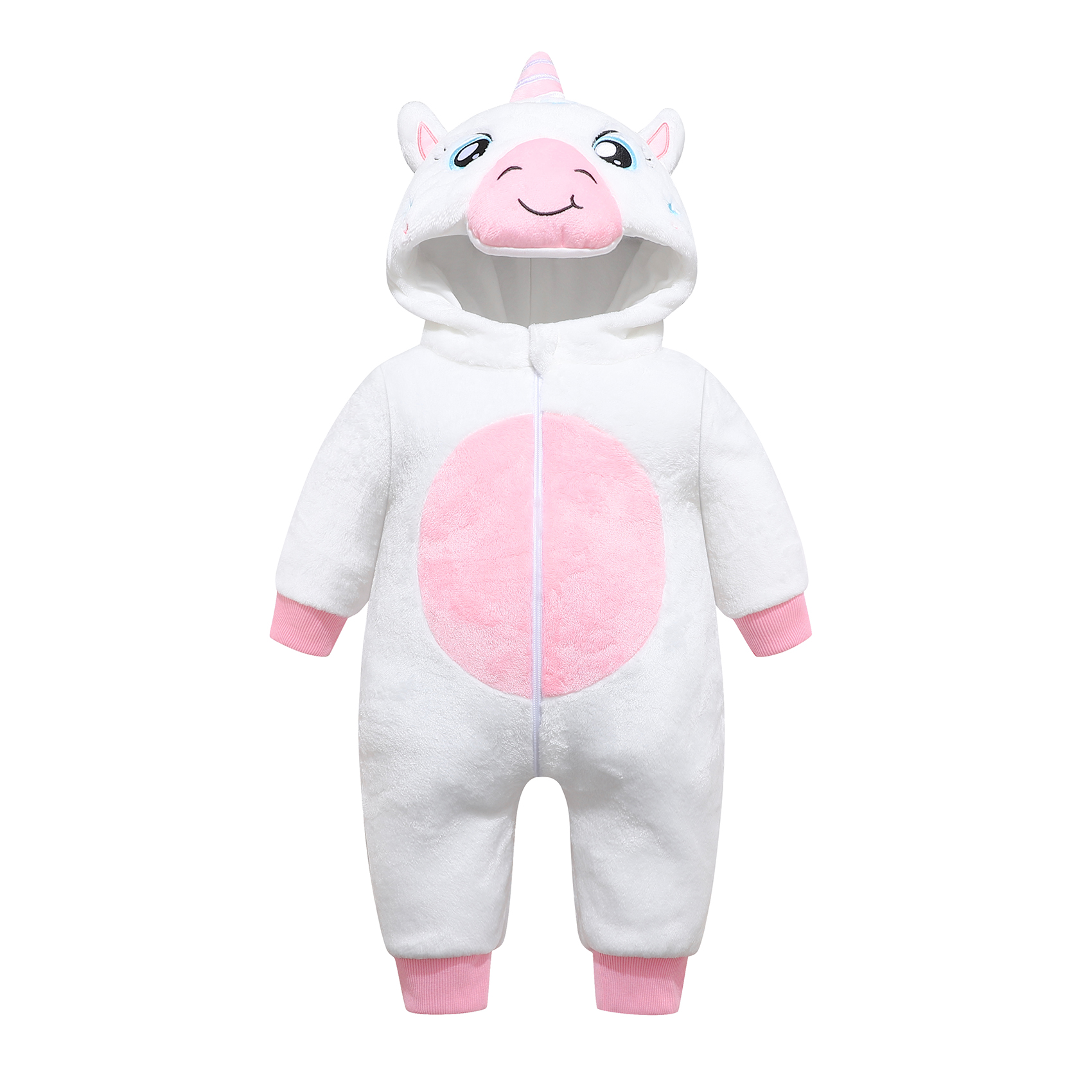 Baby White Cow Green Dinosaur Blue Shark Costumes Toddler Outfit Infants Romper