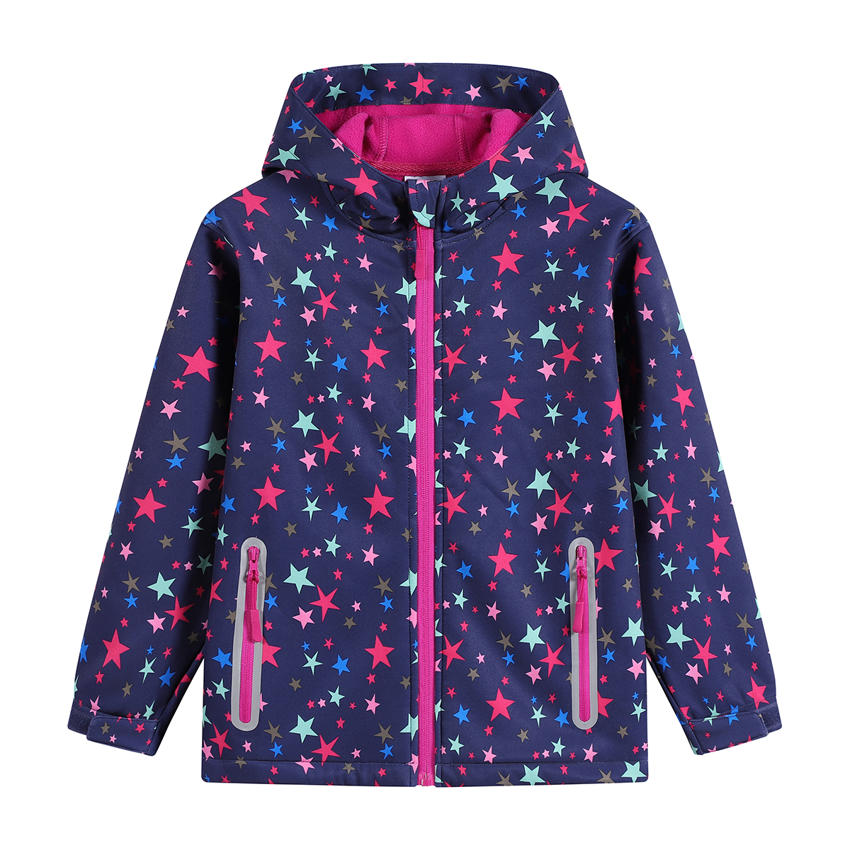 MGEOY Girls Rain Jackets Lightweight Waterproof Hooded Raincoats Windbreakers