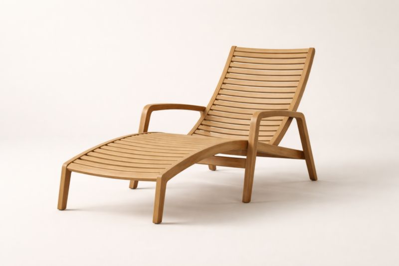 Sdraio in Teak per Esterni