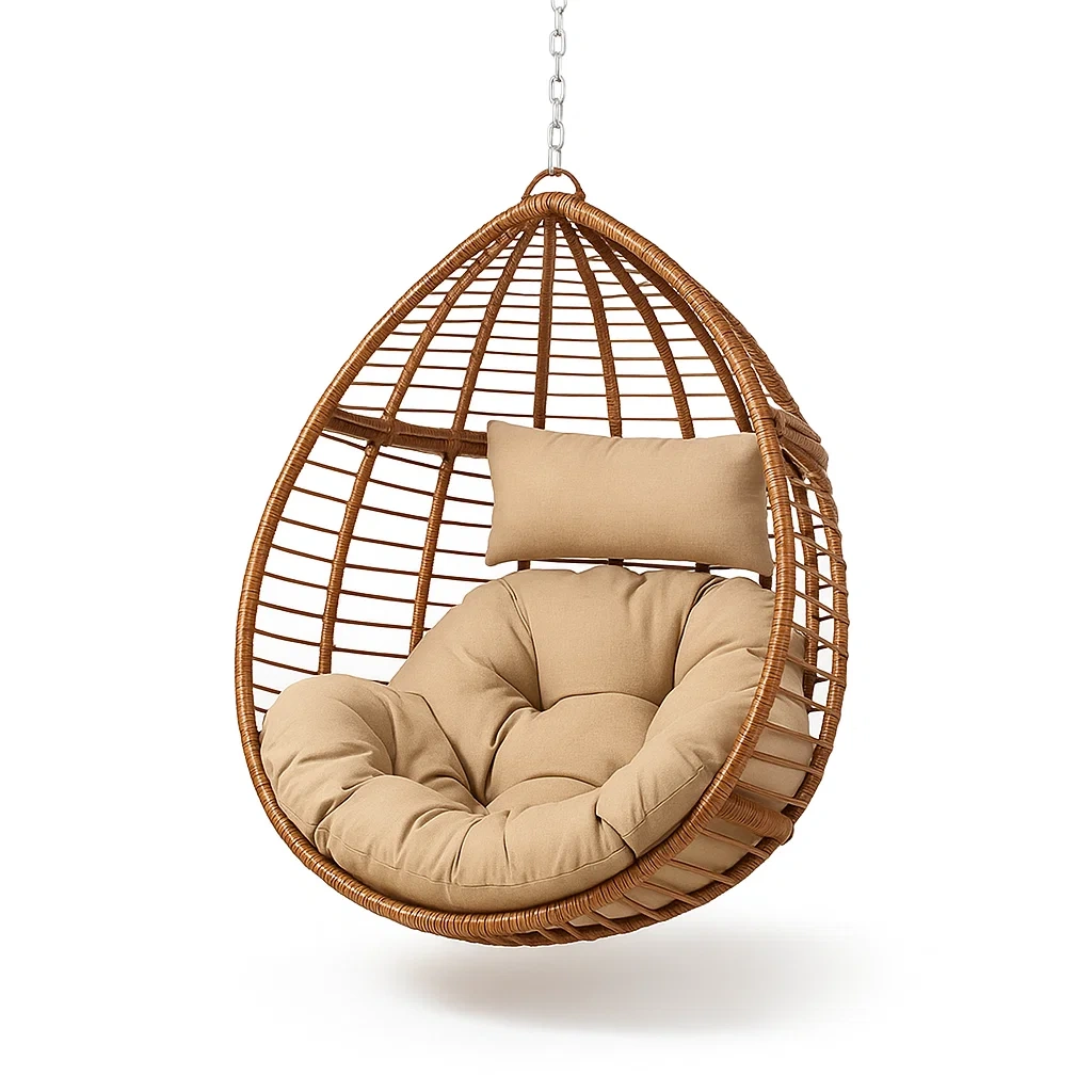 Mobilier d'assise,Fauteuil œuf suspendu - dreamfurni