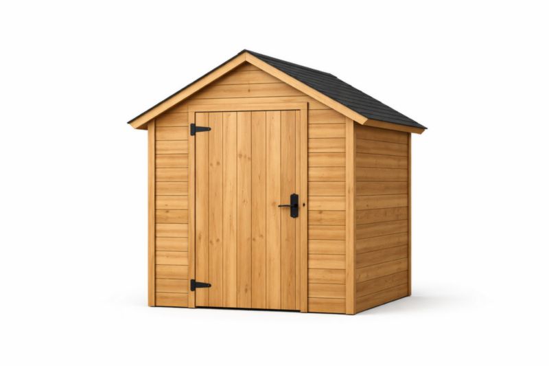 Capanno da Giardino in Legno Massello 200x180x200 cm