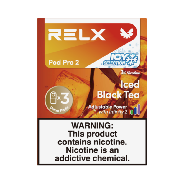 RELX 3 Pods for - 3% Nicotine
