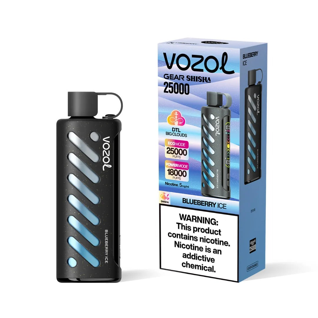 VOZOL GEAR SHISHA 25,000 - Blackberry Ice