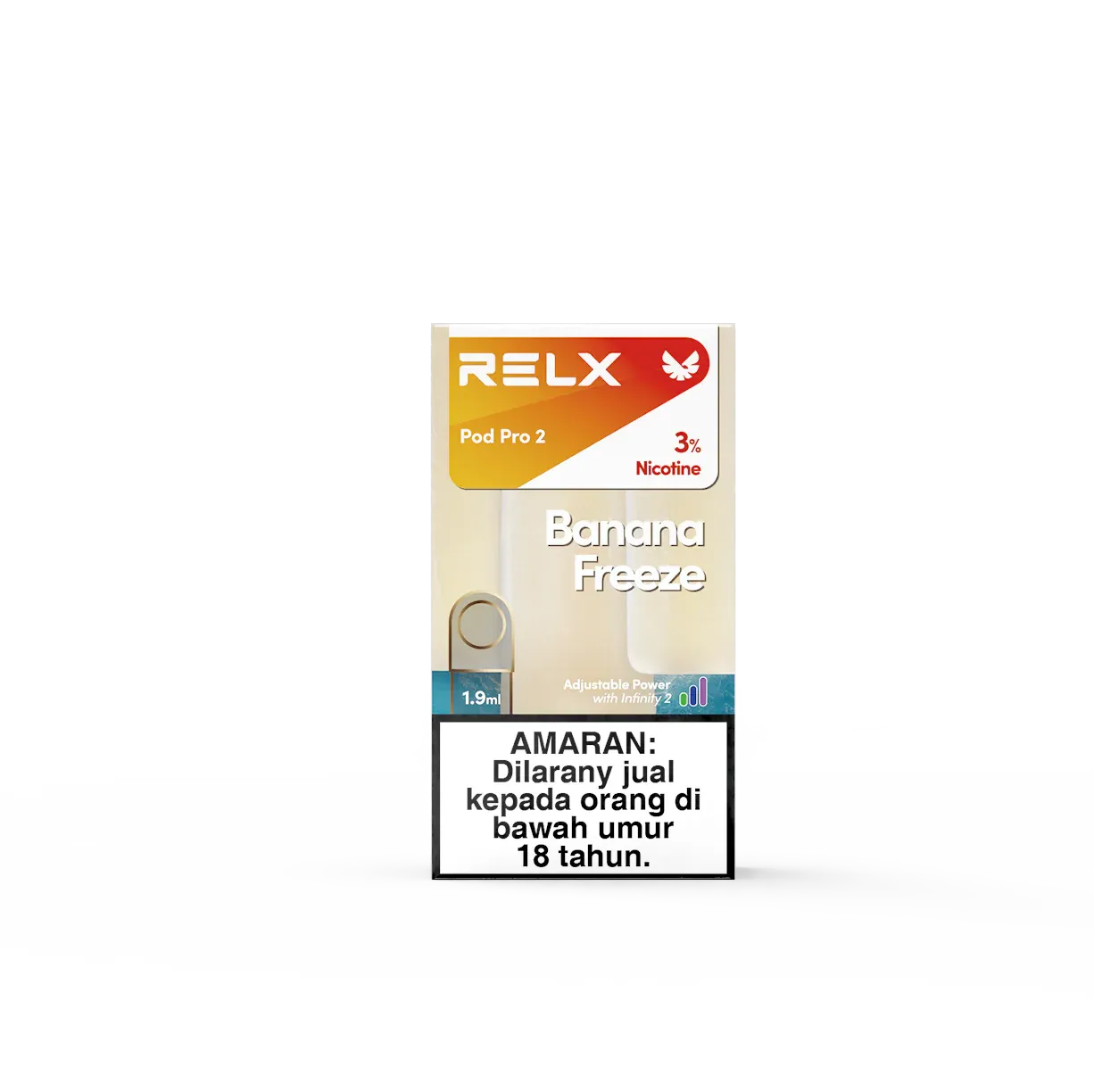 RELX Single Pod Pro 2 - Banana Freeze