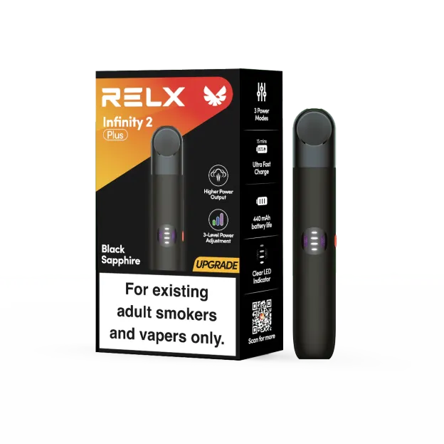 RELX Infinity 2 Plus Device - Black Sapphire
