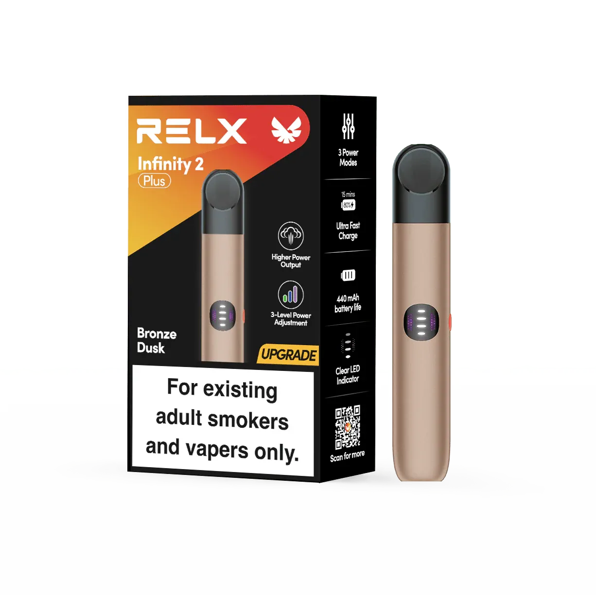 RELX Infinity 2 Plus Device - Bronze Dusk